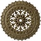 Ekena Millwork Sellek Medallion (Canopies up to 1 1/8"), 18 1/2"OD x 7/8"ID x 1 1/2"P, Mississippi Mud Crackle CM18SKMMC - alternate 1